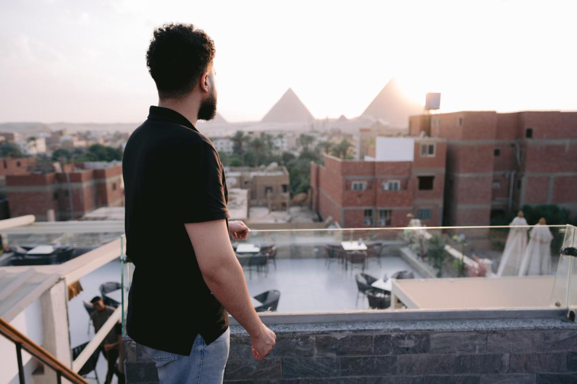 Tuya Pyramids Inn Kafrat al Jabal Ngoại thất bức ảnh