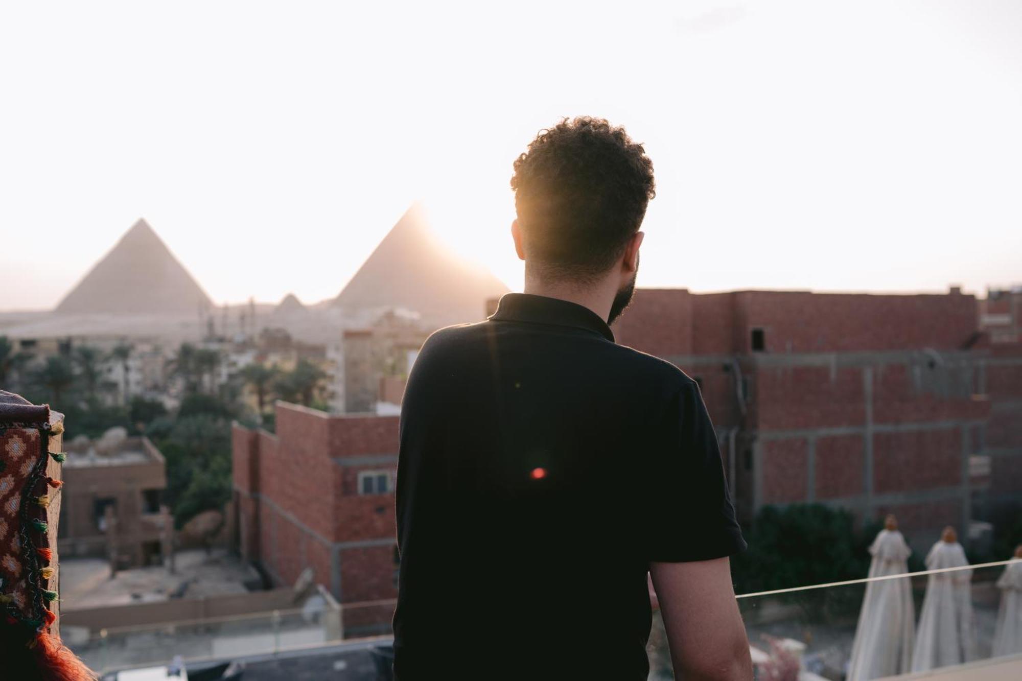 Tuya Pyramid Inn Kafrat al Jabal Ngoại thất bức ảnh