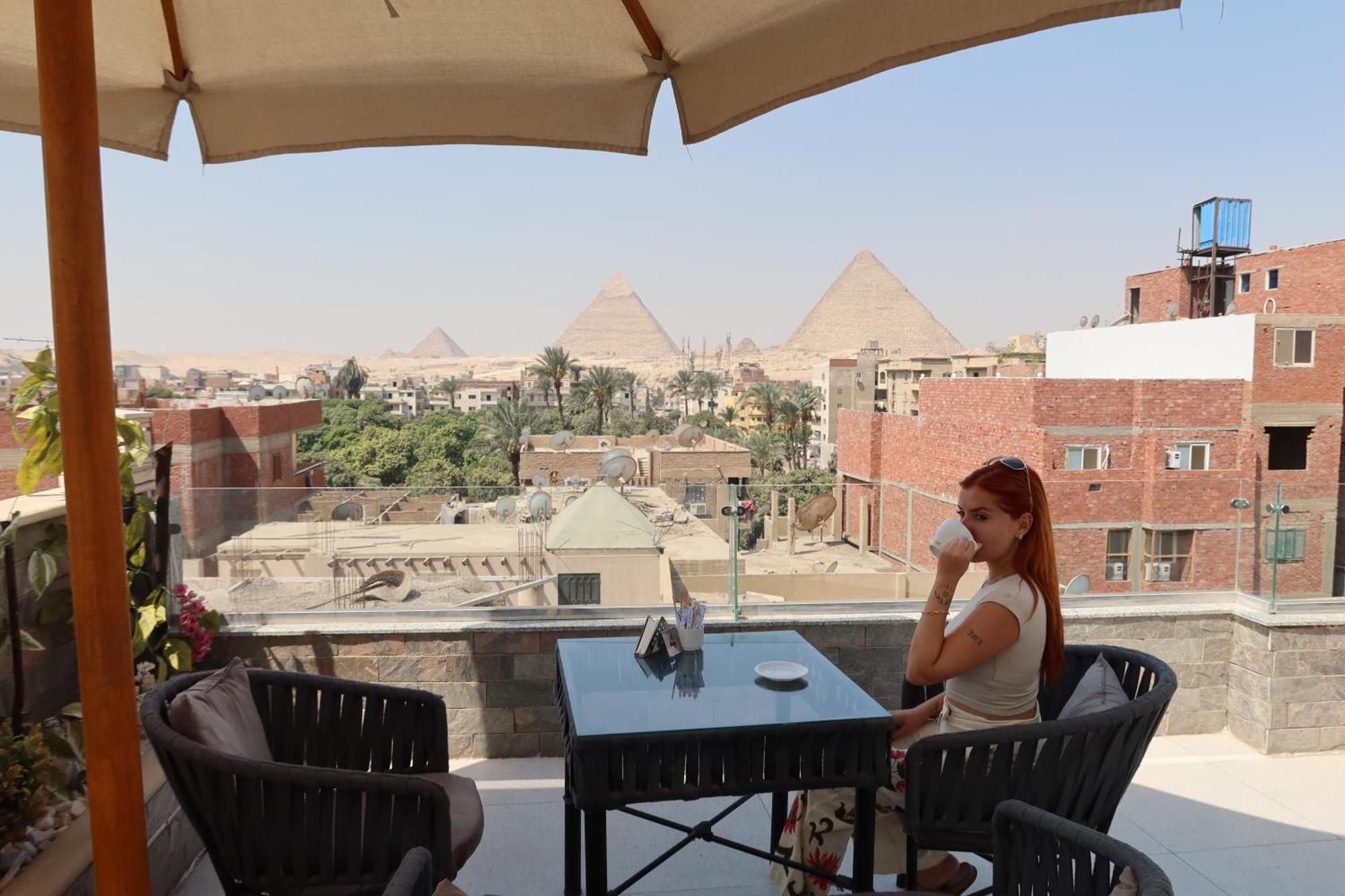 Tuya Pyramid Inn Kafrat al Jabal Ngoại thất bức ảnh