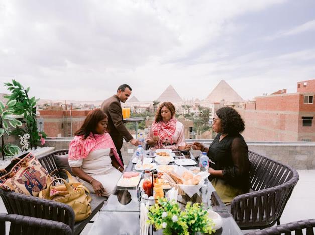 Tuya Pyramids Inn Kafrat al Jabal Ngoại thất bức ảnh
