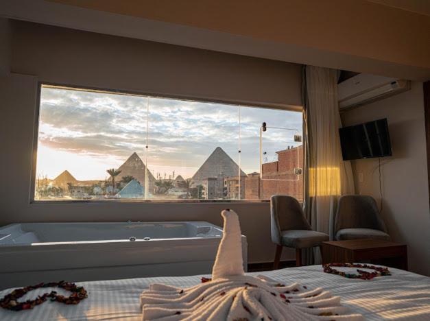 Tuya Pyramids Inn Kafrat al Jabal Ngoại thất bức ảnh