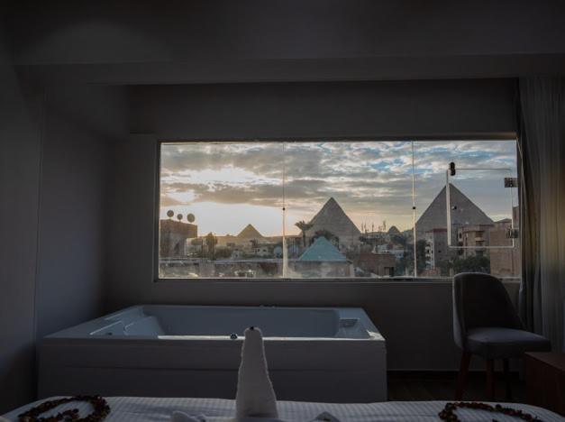 Tuya Pyramids Inn Kafrat al Jabal Ngoại thất bức ảnh